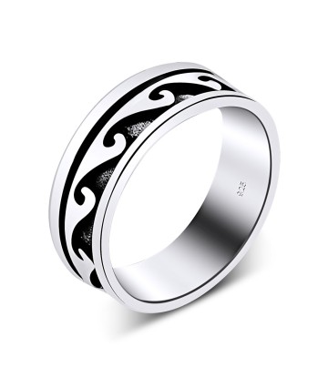 Wave Design Silver Ring TXR-01